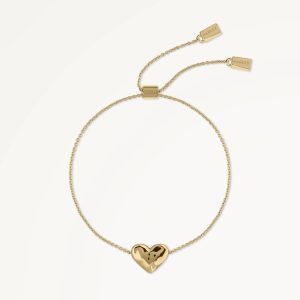 beaton close edition – chic hammer heart bracelet